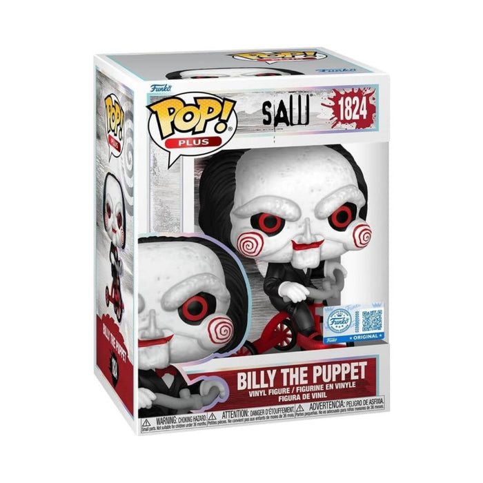 Funko Pop! Plus - Saw - Billy The Puppet #1824 | Exclusive Vinyl Figur