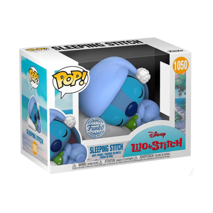 Funko Pop! Lilo & Stitch – Sleeping Stitch (Special Edition) #1050 | Exklusive Vinyl Figur