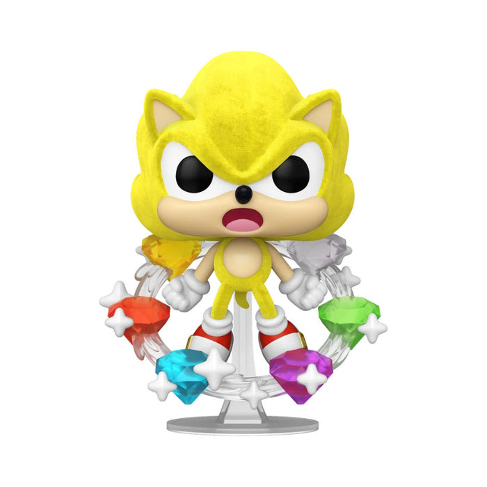Funko_Pop_Sonc_The_Hedgehog_Super_Sonic_With_Emeralds_Flocked