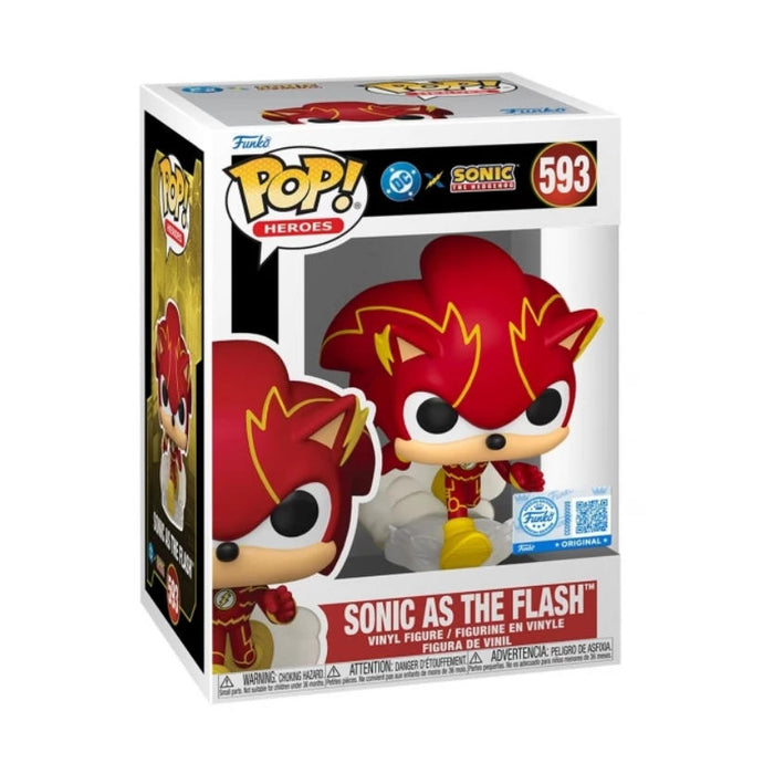 Funko Pop! DC Comics X Sonic - Sonic As The Flash #593