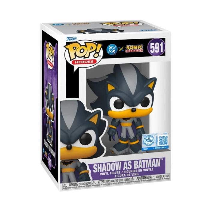 Funko Pop! DC Comics X Sonic - Shadow As Batman #591