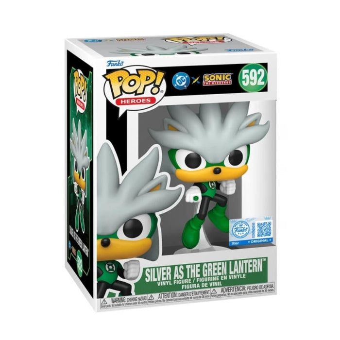 Funko Pop! DC Comics X Sonic - Silver as Green Lantern #592