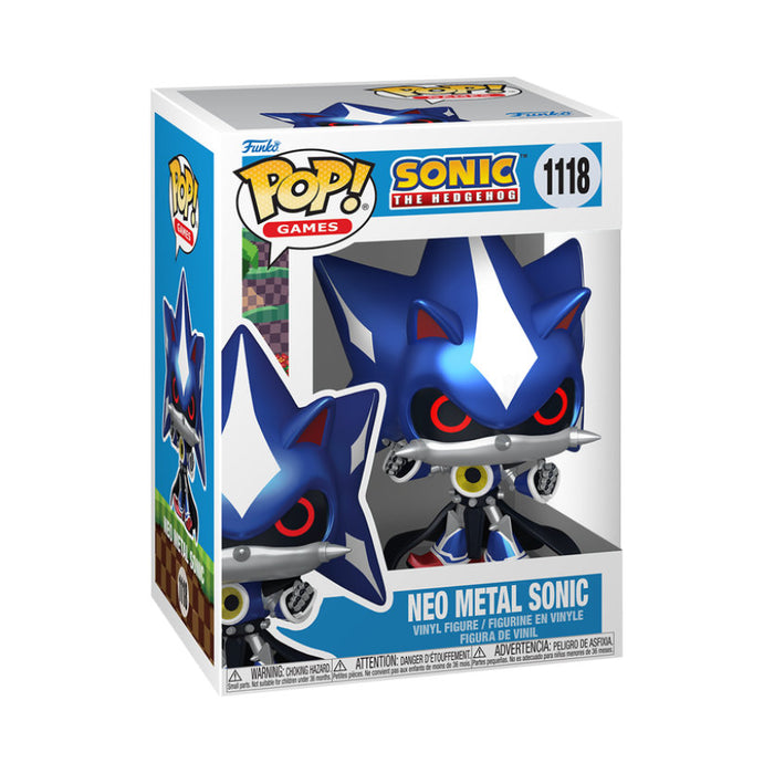 Funko Pop! Plus - Sonic The Hedgehog – Neo Metal Sonic #1118 | Vinyl Figur
