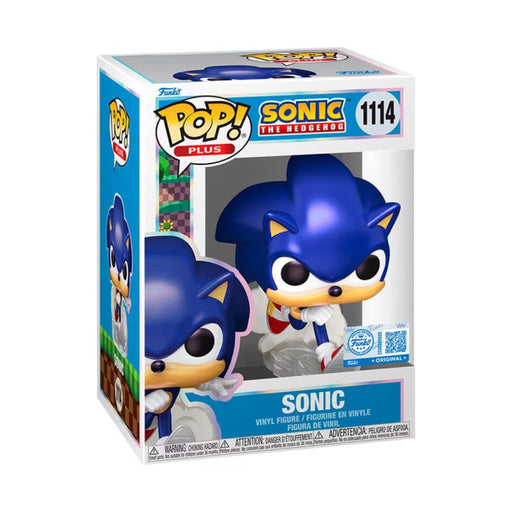 Funko Pop! Plus - Sonic The Hedgehog – Sonic #1114 | Exclusive Vinyl Figur