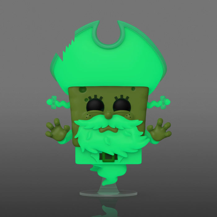 Funko Pop! The SpongeBob Movie – SpongeBob as The Flying Dutchman (Glow in the Dark) #1943 | Exklusive Vinyl Figur