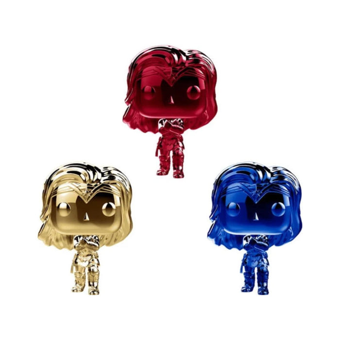 Funko Pop! DC Comics – Wonder Woman (3-Pack) | Exklusive Vinyl Figuren