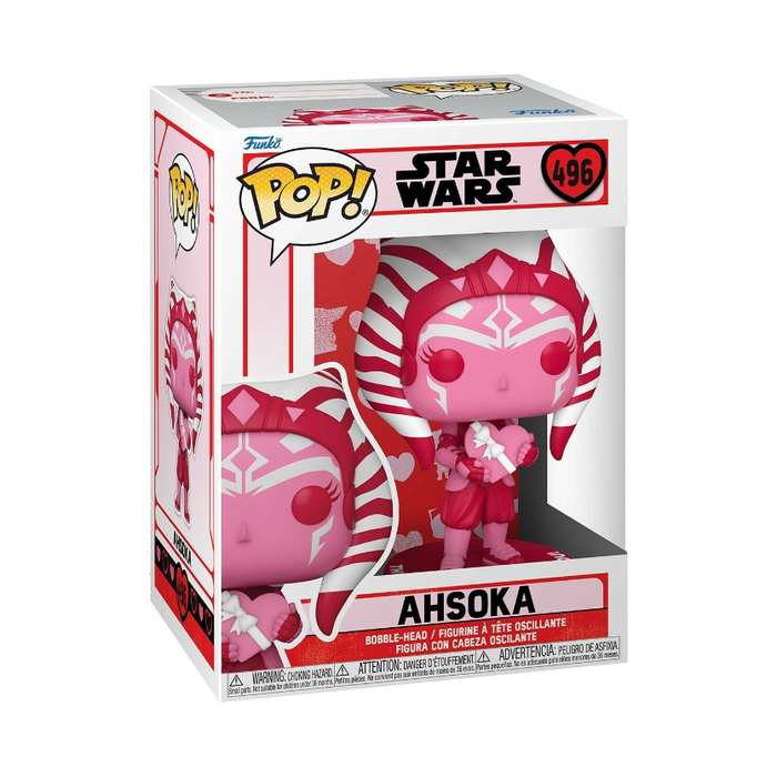 Funko Pop! Star Wars – Ahsoka (Valentine’s Edition) #496 | Vinyl Figur