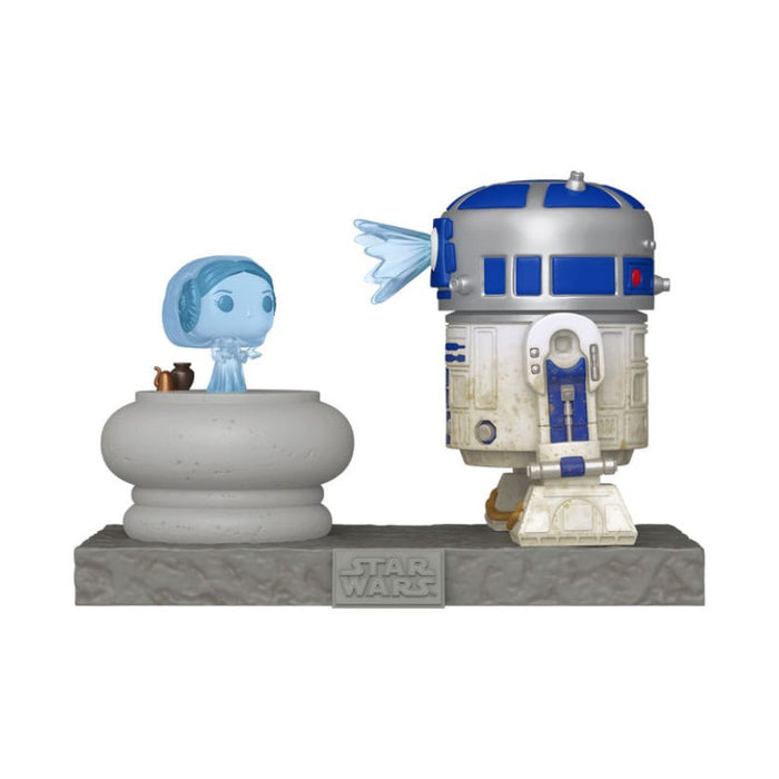 Funko Pop! Star Wars - R2-D2 & Princess Leia Hologram #766