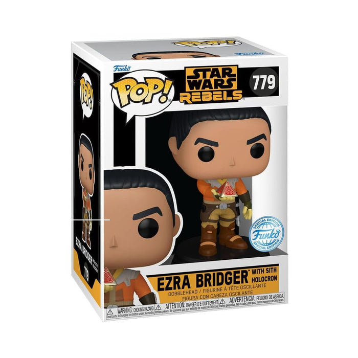 Funko Pop! Star Wars Rebels - Ezra Bridger (With Sith Holocron) #779