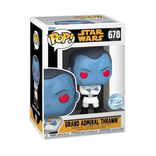 Funko POP! Star Wars - Grand Admiral Thrawn #678 | Exclusive Vinyl Figur