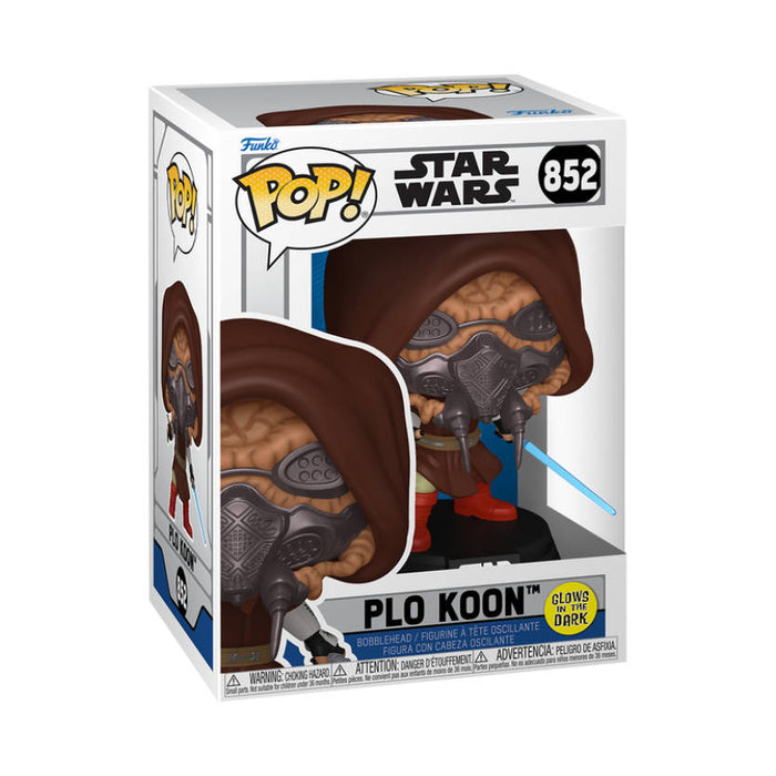 Funko Pop! Star Wars – Plo Koon (Glow in the Dark) #852 | Vinyl Figur