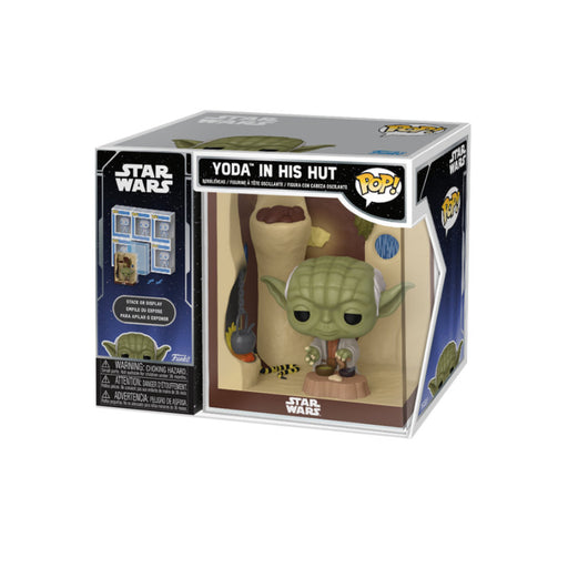 Funko Pop! Star Wars – Yoda in His Hut | Exklusive Deluxe Vinyl Figur
