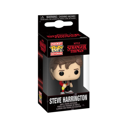 Funko Pocket Pop! Keychain Stranger Things – Steve Harrington | Schlüsselanhänger