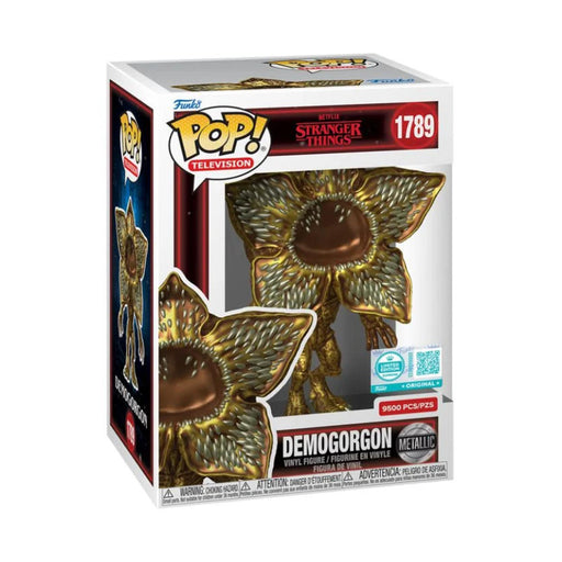 Funko Pop! Stranger Things – Demogorgon #1789 (Metallic Gold) | Exklusive Vinyl Figur