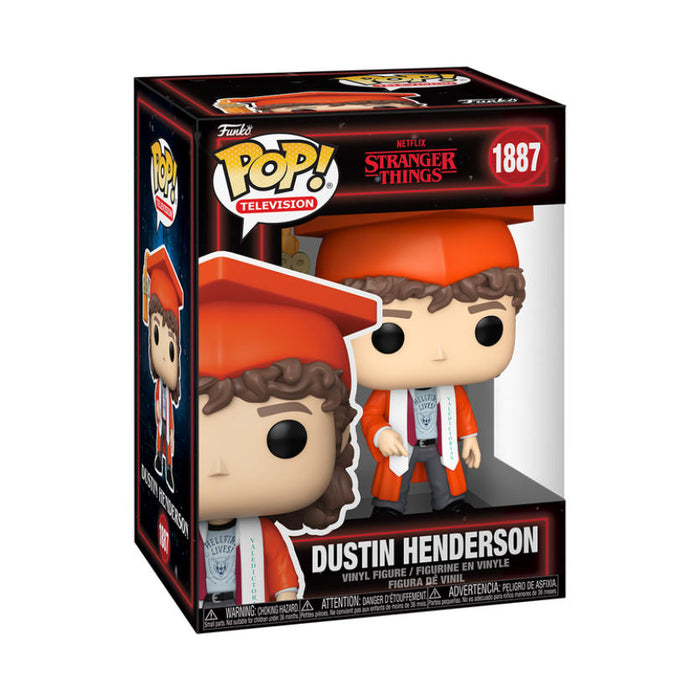 Funko Pop! Stranger Things – Dustin Henderson #1887 | Vinyl Figur