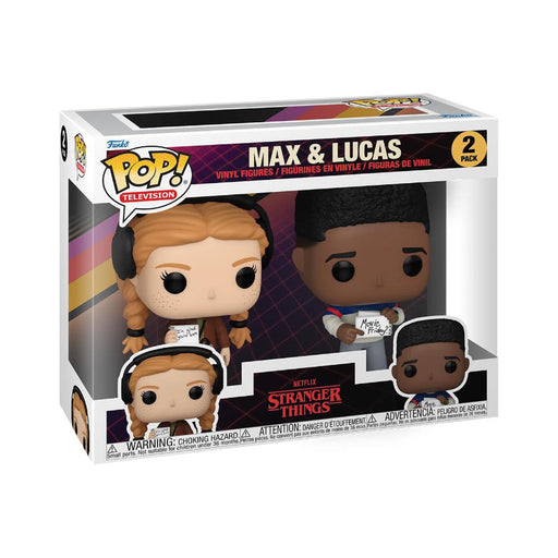 Funko Pop! Stranger Things – Max & Lucas | 2-Pack Vinyl Figuren