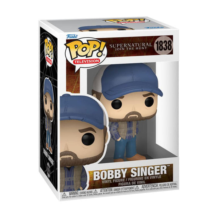 Funko Pop! Supernatural – Bobby #1838 | Vinyl Figur