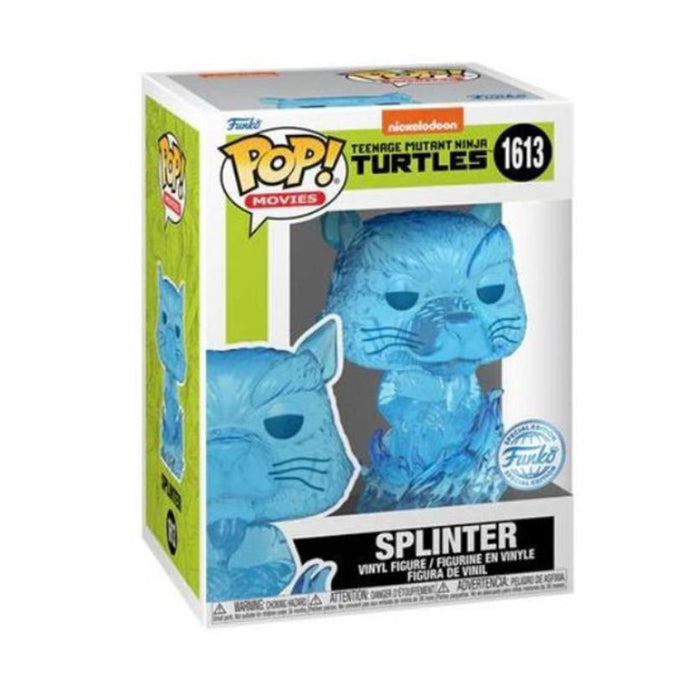 Funko Pop! TMNT – Splinter (Blue Translucent) #1613 | Exklusive Vinyl
