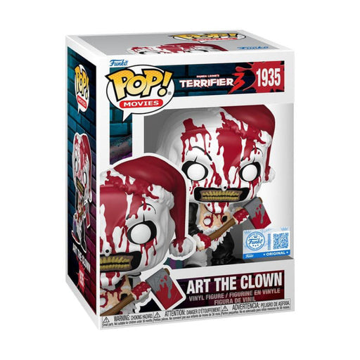 Funko Pop! Terrifier – Art the Clown (Bloody) #1935 | Exklusive Vinyl Figur