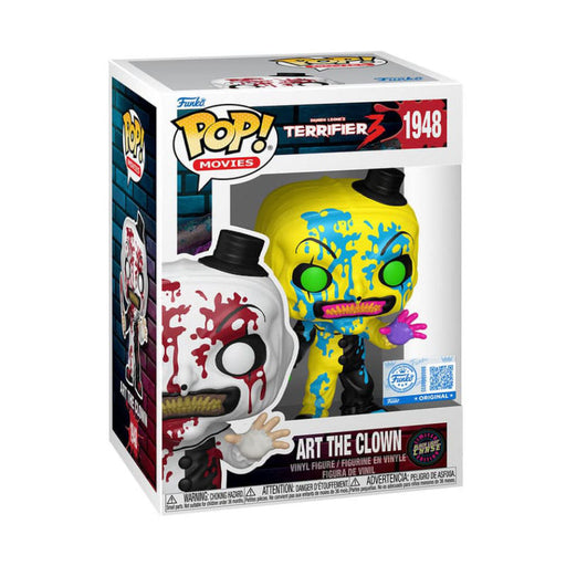 Funko Pop! Terrifier – Art the Clown (Black Light Chase) #1948 | Exklusive Vinyl Figur
