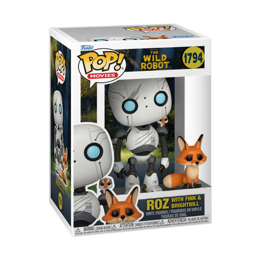 Funko_Pop_The_Wild_Robot_Roz_With_Fink_And_Brightbill