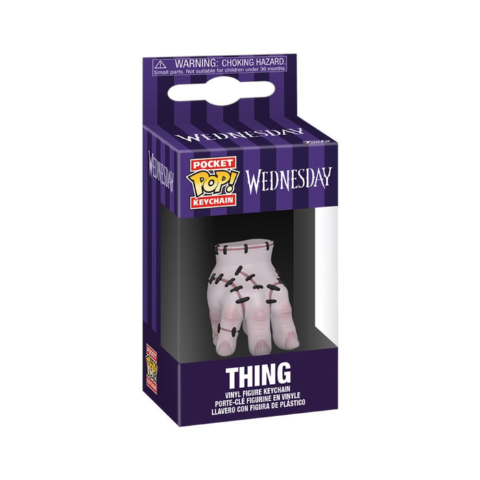 Funko Pop Pocket! Schlüsselanhänger | Wednesday – Thing