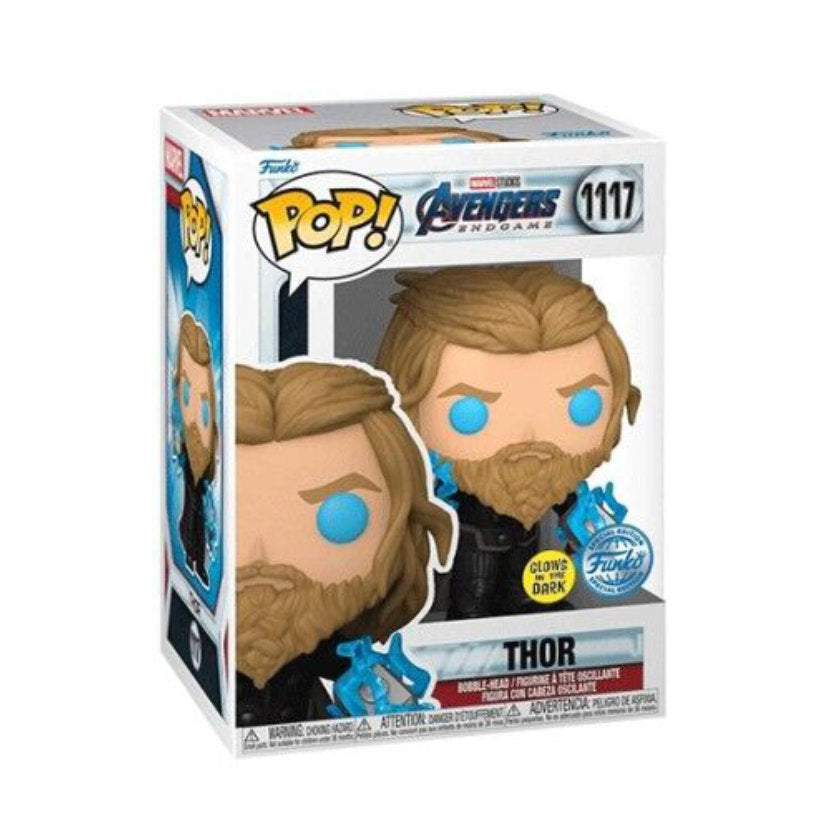 Funko Pop! Avengers - Thor (GITD) #1117 (Box Beschädigt)