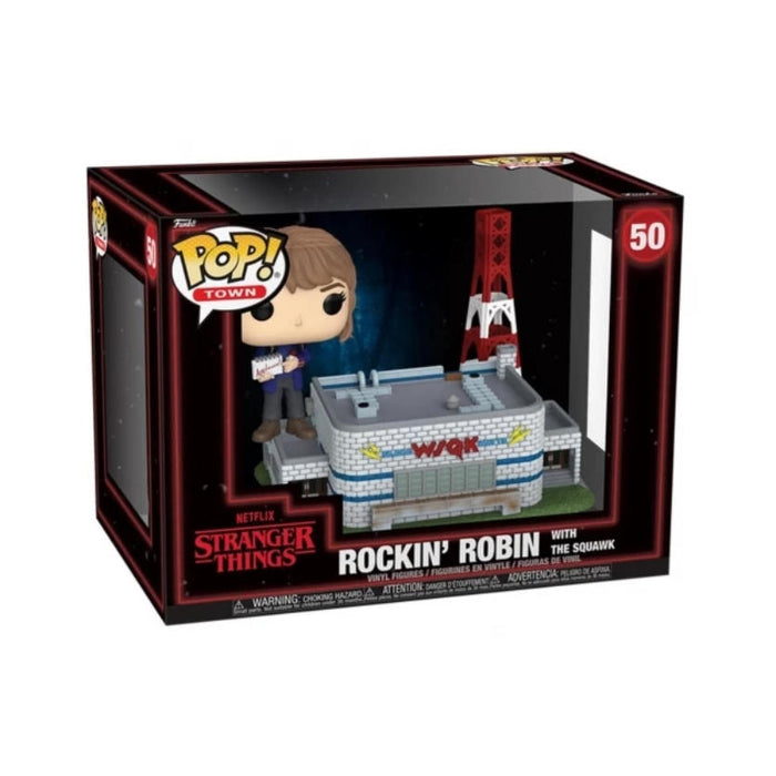Funko Pop! Stranger Things - Robin With The Squawk #50 | Exklusive Vinyl Figur