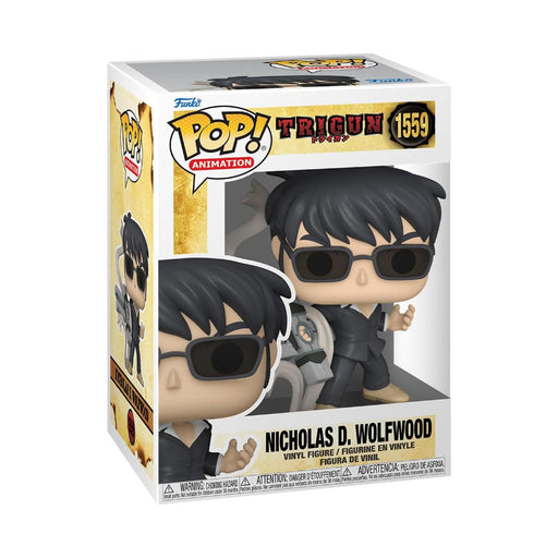 Funko Pop! Trigun – Nicholas D. Wolfwood #1559 | Vinyl Figur