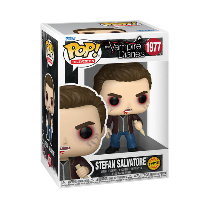 Funko Pop! The Vampire Diaries – Stefan Salvatore #1977 | Chase Bundle