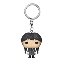 Load image into Gallery viewer, Funko_Pop_Wednesday_Adams_Keychain
