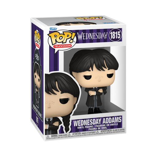 Funko Pop! Wednesday – Wednesday Addams (Black Coat) #1815 | Vinyl Figur
