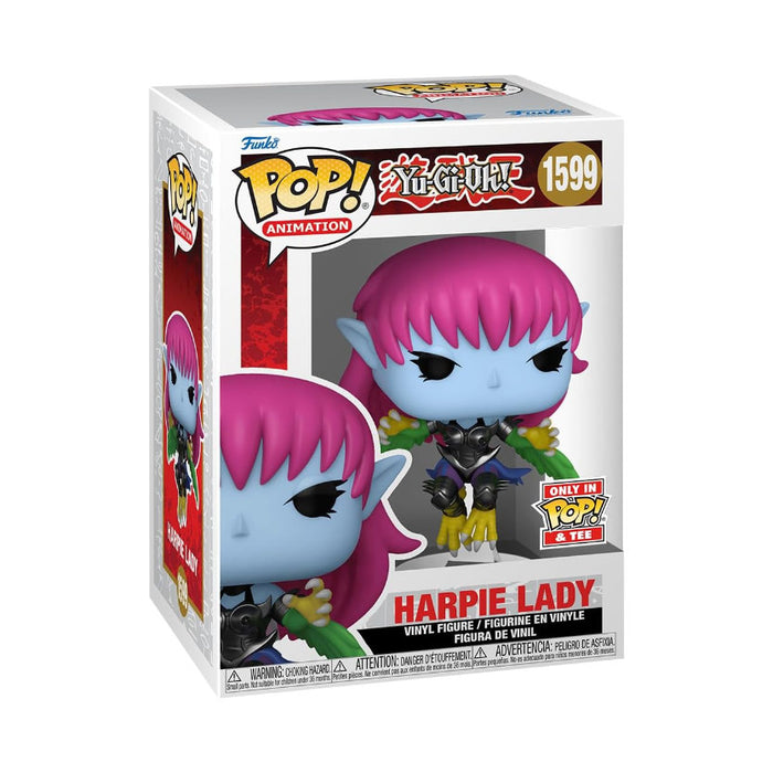 Funko Pop! Yu-Gi-Oh! – Harpie Lady (Pop! & Tee Exclusive) #1599 | Exklusive Vinyl Figur