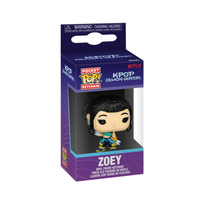 Funko Pop! Keychain K-Pop Demon Hunters – Zoey | Vinyl Schlüsselanhänger