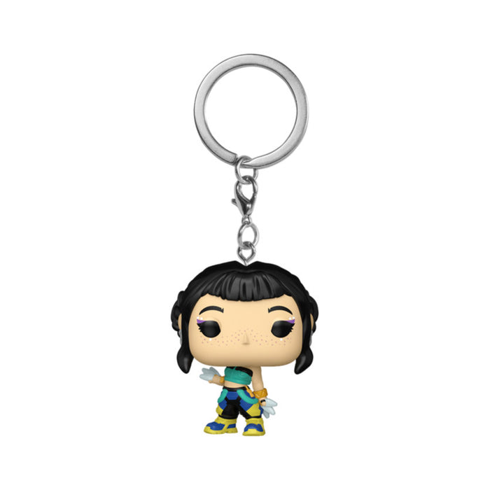 Funko Pop! Keychain K-Pop Demon Hunters – Zoey | Vinyl Schlüsselanhänger