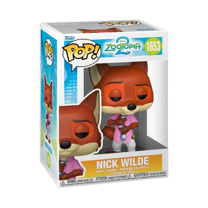 Funko Pop! Zootopia 2 - Nick Wilde #1653 | Vinyl Figur
