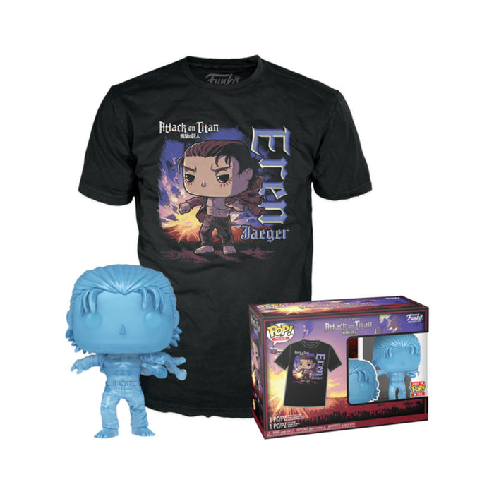 Funko Pop! & Tee Set, Attack on Titan - Eren inkl. T-Shirt