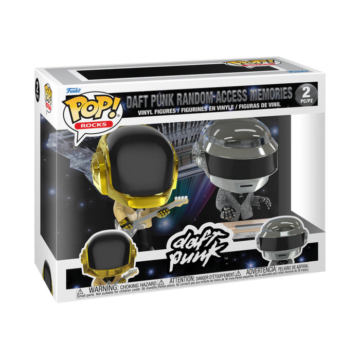 Funko Pop! Rocks – Daft Punk Random Access Memories | 2er Vinyl Figuren Set