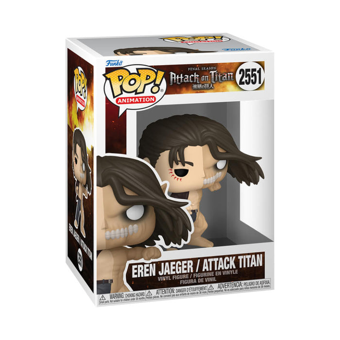 Funko Pop! Attack on Titan – Eren Jaeger / Attack Titan #2551 | Vinyl Figur