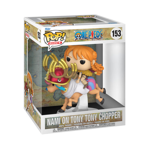 Funko Pop! One Piece – Nami on Tony Tony Chopper #153 | Vinyl Figur
