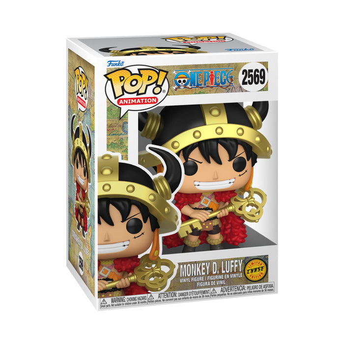 Funko Pop! One Piece – Monkey D. Luffy #2569 | Bundle mit Chase