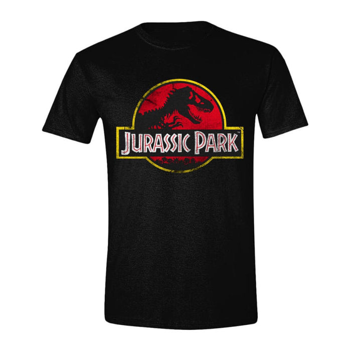 Jurassic Park T-Shirt - Logo - Schwarz