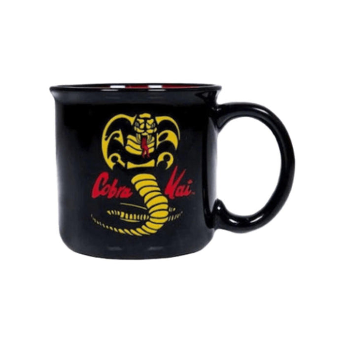 Cobra Kai – Keramiktasse mit Logo | Offizielle Cobra Kai Tasse in Geschenkbox
