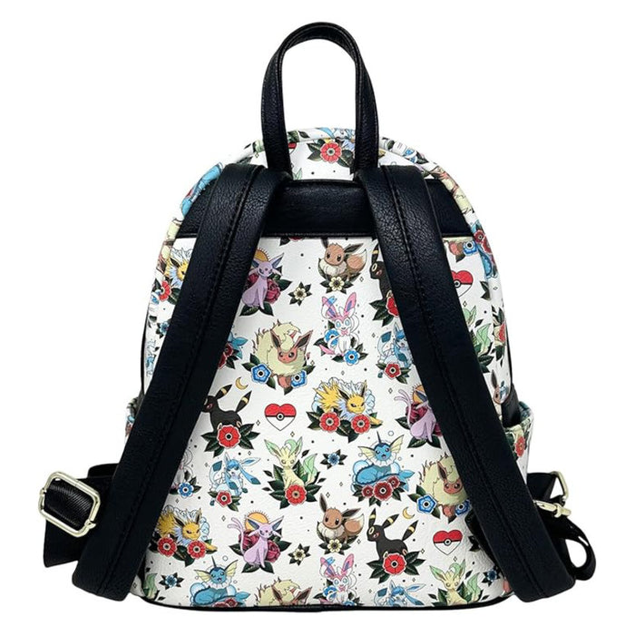 Pokémon by Loungefly Mini Rucksack Evoli Evolution | Offizieller Pokémon Rucksack