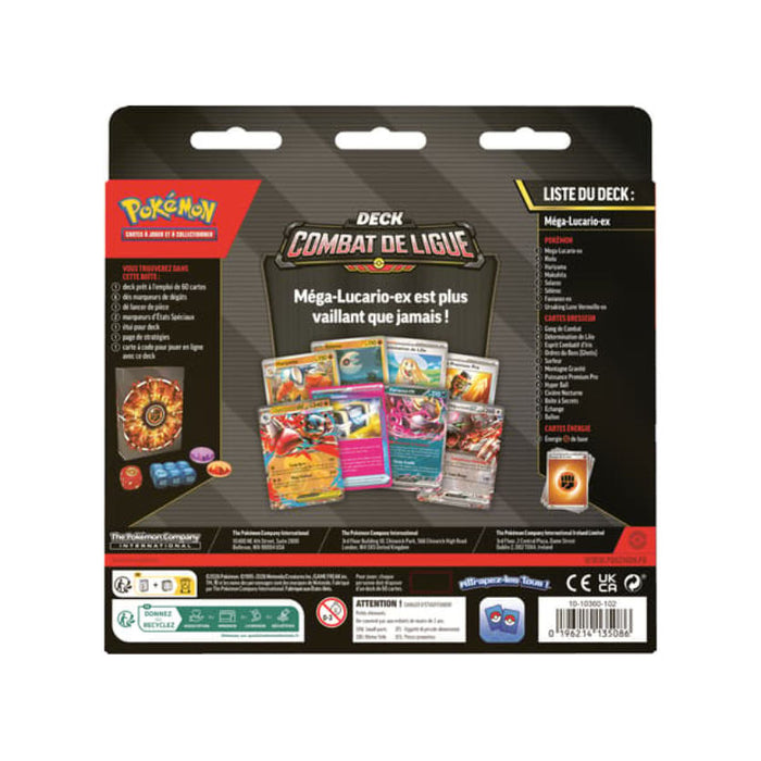 Pokémon TCG – Mega Lucario ex League Battle Deck (FR) | Französische Edition