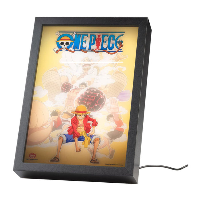 One Piece – LED Druck mit Rahmen | LED Leuchtbild 