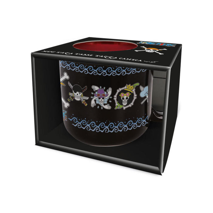 One Piece – Skull Crew Keramiktasse | Offizielle One Piece Tasse in Geschenkbox