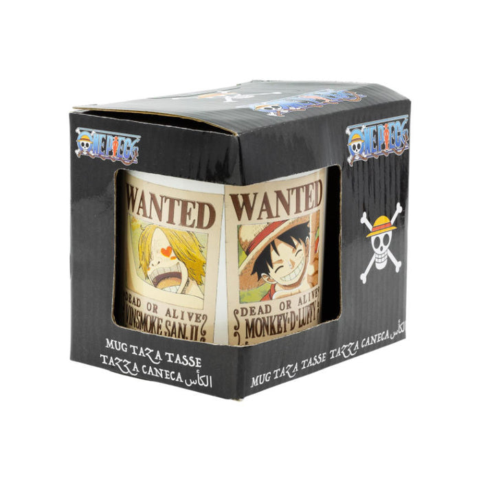 One Piece – Wanted Keramiktasse | Offizielle One Piece Tasse in Geschenkbox