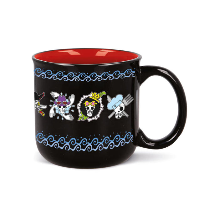 One Piece – Skull Crew Keramiktasse | Offizielle One Piece Tasse in Geschenkbox