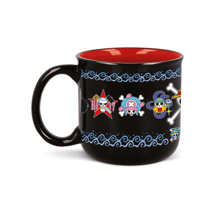 One Piece – Skull Crew Keramiktasse | Offizielle One Piece Tasse in Geschenkbox